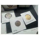$3.12 FV Misc Coins in Holders