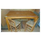 High top Table with 2 Chairs, 36 x 52 x 42