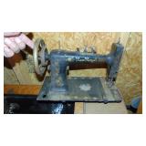 Singer Sewing Machine in Cabinet with New Royal Machine