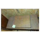 Singer Sewing Machine in Cabinet with New Royal Machine