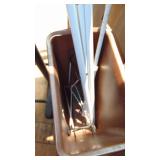 Tempur-Pedic Chair, Nightstand, Sewing Table, Garment Rack, Pole Hanger and Bedside Table