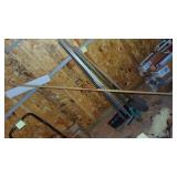 Selection of Yard Tools, Apple Picker, Roof Rake and Other