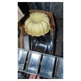 Selection Of Kitchenware Items and Storage Racks