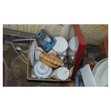 Selection of Dishes, Home Decor and Canisters