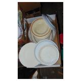 Selection of Dishes, Home Decor and Canisters