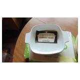 New Pyrex Clear Bowls and New Corning Ware Saucepan in Box