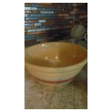 Vintage Crock, Pot, Fan and Watt Bowl (asis)