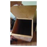 Bookshelfs, Homemade Box on Wheels and Home Decor