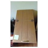 Bookshelfs, Homemade Box on Wheels and Home Decor