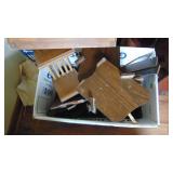 Bookshelfs, Homemade Box on Wheels and Home Decor