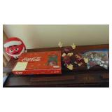 Coke Lights, M&M Container and California Resines Figures