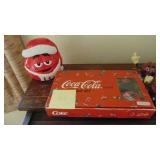 Coke Lights, M&M Container and California Resines Figures