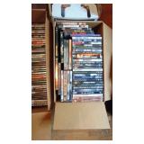 Large Selection of DVDs, CDs, Cassette and VHS