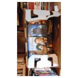 Large Selection of DVDs, CDs, Cassette and VHS