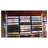Large Selection of DVDs, CDs, Cassette and VHS