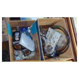 Decor Items, Silverplate, New Gift Items in Boxes, Bells and Radios