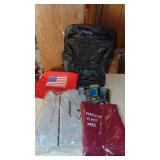 Rolling Bag, Ponchos, USA Beijing Shirt