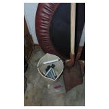 Shovels, Trampoline and Litterbox