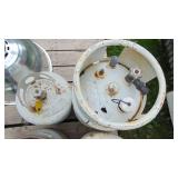 4- Propane Tanks and Large Industrial Shop light