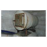 Single Barrel Wood Garage Heater