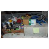 Selection of Spray Paint, Towels and Misc
