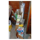 Selection of Curtain Rods and Vaccuum Bags