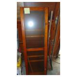 Handcrafted Wood Wall Gun Cabinet