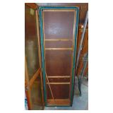 Handcrafted Wood Wall Gun Cabinet