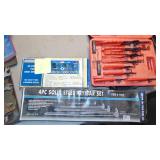 Tap and Die Set, Pry Bar Set and Snap Ring Pliers Set