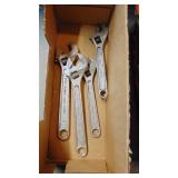 Lot of Cresent Wrenchs