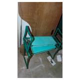 Misc Yard Items and 2 Garden Kneel Benches