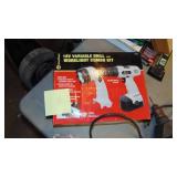 Rechargeable Drill and Work Light and Electric Drill