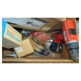 Rechargeable Drill, Tool Belt and Misc