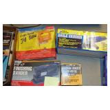 Angle Grinder, Grinding Wheels, Jag Saw and Finishing Sander