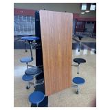 (24) 12' Long, 12 -Seat Fold Up Table