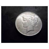1923 D Peace Silver Dollar