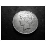 1927 Peace Silver Dollar