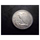 1942 D Walking LIberty Half Dollar