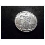 1942 D Walking LIberty Half Dollar