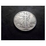 1943 D Walking LIberty Half Dollar