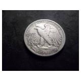 1943 D Walking LIberty Half Dollar