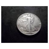1943 S Walking LIberty Half Dollar
