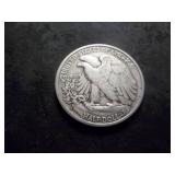 1943 S Walking LIberty Half Dollar