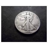 1944 Walking LIberty Silver Half Dollar