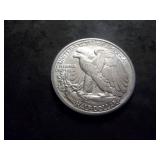 1944 D Walking LIberty Silver Half Dollar