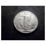 1944 S Walking LIberty Silver Half Dollar