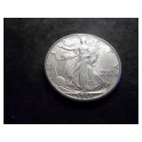1945 D Walking LIberty Silver Half Dollar