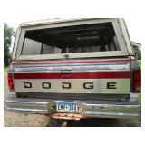Dodge 1992 pickup truck, VIN 1B7KM2...
