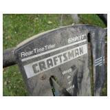Craftsman rear tine tiller, 6hp 17"...