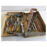 Tools: files, bits, pliars, wrenche...